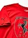 PUMA Mens Formula 1 Scuderia Ferrari Big Shield Tee, Rosso Corsa, XL
