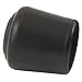 Softtouch 1-1/4 Inch Rubber Folding Metal Chair Leg Cap Replacement Black, 2 Pieces