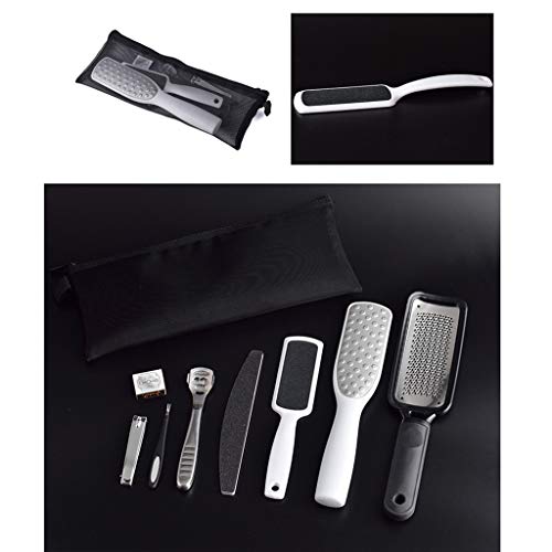 Aviat 8Pcs Portable Professional Manicure Pedicure Set Stainless Steel Nail Bag Kit Antibacterial Removal Beauty Tools Set - Thumbnail 5