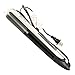 Berta 1-Inch Professional Tourmaline Ceramic Flat Iron Hair Straightener, Pearl White