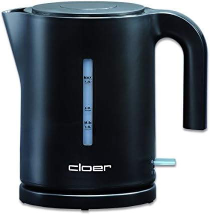 Cloer High Capacity 2000 Watt Black Jug Kettle