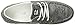 Brunswick Ladies Karma Bowling Shoes- Grey/White, 8