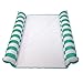 Aqua 2-in-1 Catalina XL Pool Float & Water Hammock – 1-2 Person, Multi-Purpose Inflatable Pool Floats for Adults – Patented Thick, Non-Stick PVC Material – Teal/White Stripe