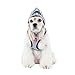 Puppia Authentic Beach Party Harness, Medium, Navy