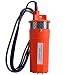 Well water pump, 12 V / 24 V DC, solar water pump, with solar cell, alternative energy, 70 m