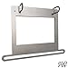 Race Bib and Medal Display - Hanging and Race Medal Hanger (solid metal) in SILVER or GOLD (SILVER)