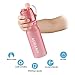 Mist Spray Water Bottle, Sport Anti-Leak Drinking Water Bottle with Mist Hydration 20oz AURANY (Pink)