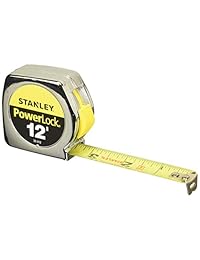 Stanley Consumidor Herramientas 33   312   Cinta métrica, 12 ft. X 3 4 de pulgada