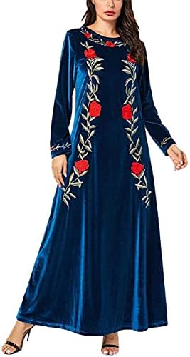 navy blue dress for baby girl Eid Black Abaya with Beaded Diamond Abayas Dubai Luxury Turkish African  Dresses Autumn Winter Islamic Clothes for Muslim Women main image 1