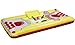 Kenley Beer Pong Pool Float - Inflatable Floating Table with Cooler and Holes - Swimming Pool Party Drinking Games for Adults - Giant Lounge Bar Raft Set