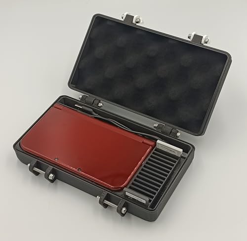 Protective Carrying Case for the New 3DS XL or LL - Holds up to 15 Games and Includes Extra Storage for USB Cable or Other Acessories