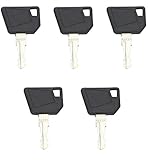 Ignition key 5 Pcs for JCB Equipment ,Bobcat, Bomag, Caterpillar, Dynapac, Ford, Gehl, Hamm, Hang, JCB, Moxy, New Holland, Rayco, Sky Trak, Terex, Vibromax, Volvo