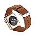 Hot Sale ! Exclusive Leather Buckle Wrist Watch Band Strap, Ninasill New Fashion 38/42 MM for Watch Apple Watch (38MM, Brown)