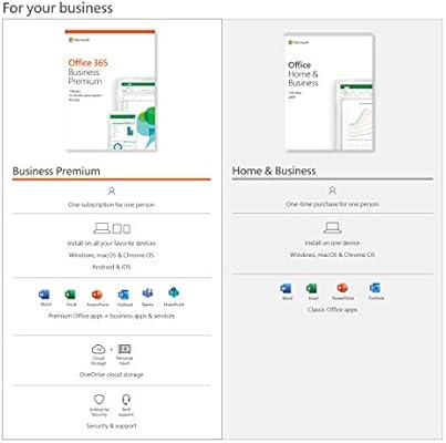 Microsoft Office 365 Business Premium 12 Month Subscription 1 Person Pc Mac Activation Card By Mail Amazon Sg Software