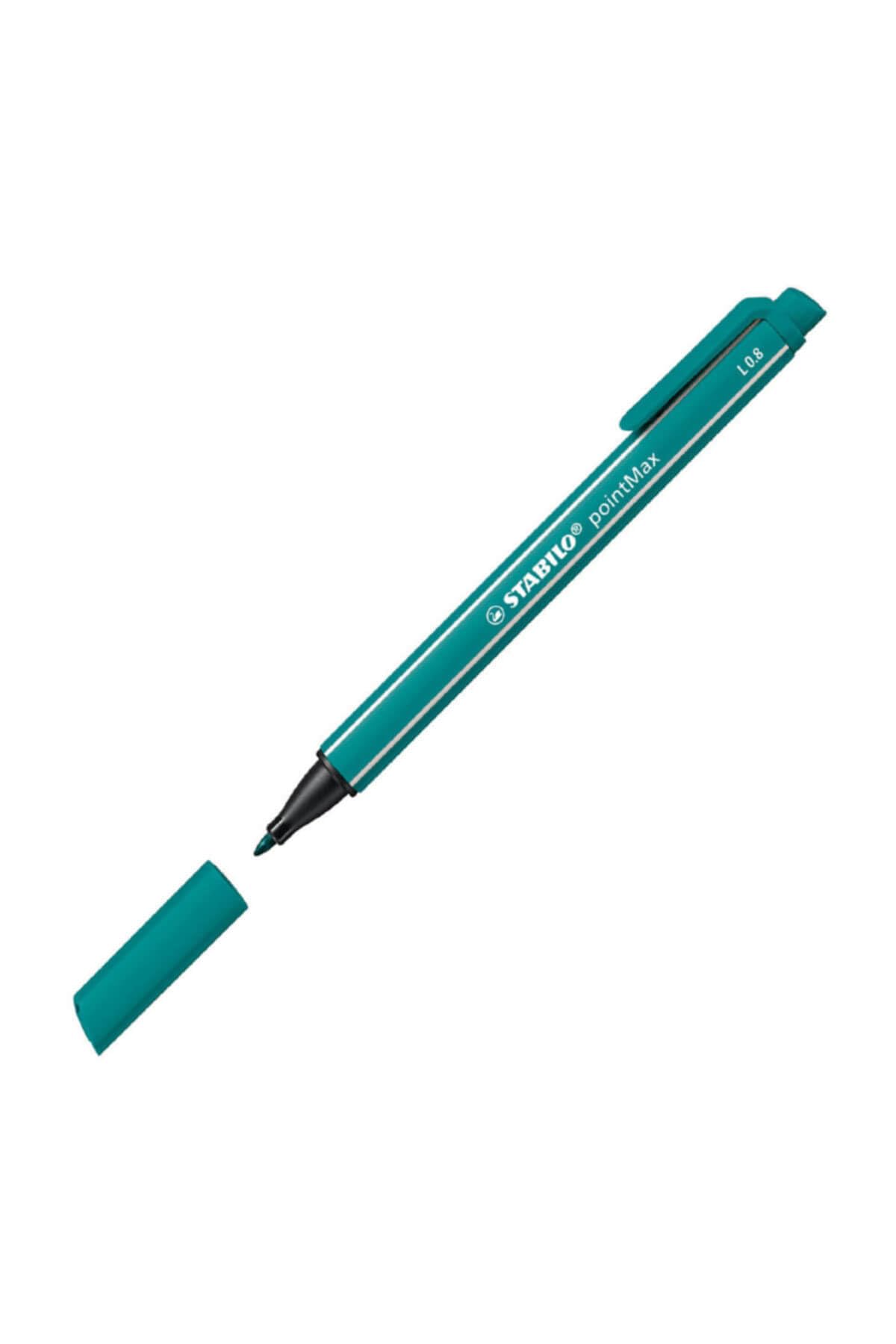 STABILO pointMax Felt-Tip Pen - Single Pen - Turquoise