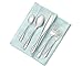 Francois et Mimi Light-Weight Stainless Steel 30 Piece Flatware Set, Service for 6