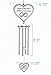 Memorial Wind Chimes | Sympathy Gift | Thinking of You | Powder Coated - Will NOT Rust