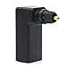 MOBOREST Right Angle Digital Optical Toslink Adaptor, 360 Degree Rotatable Digital Optical Audio Cable Adapter Converter (1Pack)