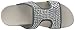 FitFlop Women's Glitzie Slide Sandal, Wild Dove, 7 M US