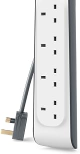 Belkin 4 Way 4 Plug 2 m Surge Protection Extension Lead White view 7