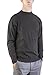 Alberto Cardinali Men's Mock Neck Sweater MC5 (Large Black)
