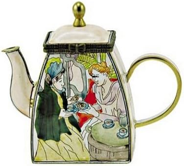 Afternoon Tea Party Mini Porcelain Teapot by Cassatt
