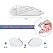Medial & Lateral Heel Wedge Silicone Insoles, Supination & Pronation Corrective Heel Insoles, Gel Adhesive Shoe Inserts for Foot Alignment, Knock Knee Pain, Bow Legs, O/X Type Legthumb 4