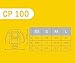 SpinFit CP100 for IEM - L - Patented Silicone Eartips for Replacement, Secure Fit and Supreme Comfort (2 Pairs) (for Nozzle Diameter from 4.5-5mm)