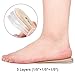 Dr. Foot’s Adjustable Orthopedic Heel Lift Inserts, Height Increase Insole for Leg Length Discrepancies, Heel Spurs, Heel Pain, Sports Injuries, and Achilles tendonitis (Beige, 3 Layers-L)thumb 1