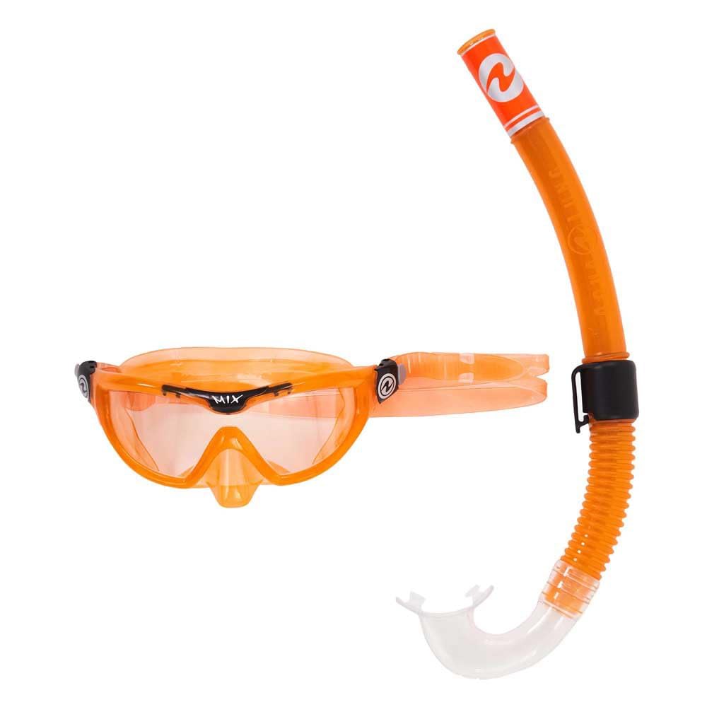 AQUALUNG Combo Mix - Diving Mask Snorkel, Children Aged 4 Years and Older, Suitable for Scuba Diving, Snorkeling, with UV Protection and Silicone Gaskets, Anti-fog and Anti-leak Lenses, Boys & Girls