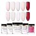 BORN PRETTY Dipping Dip Powder Acrylic Nail Art for Dipping Nail Starter kit French Nail Without Lamp Cure Manicure 5 Colors Set 2