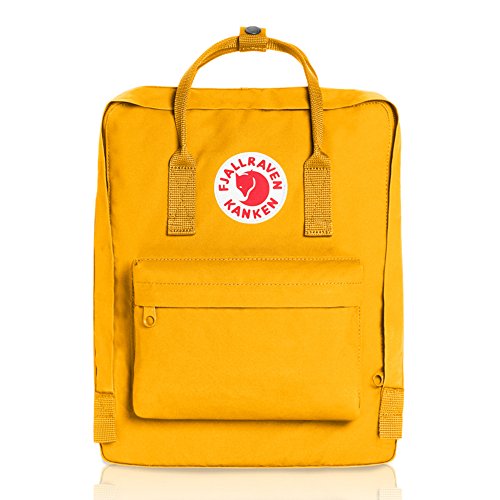 Fjallraven Backpack Yellow. Fjallraven Kanken Classic Backpack for