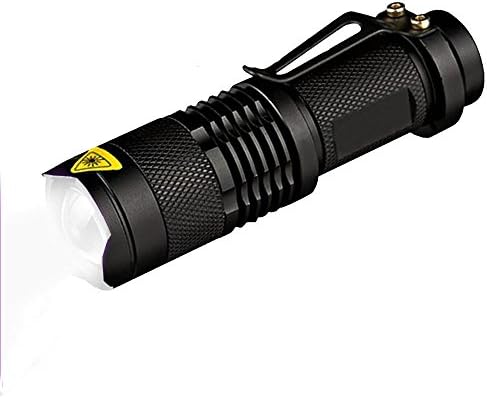SK68 3 Modes Led Blacklight Flashlight Mini Torch 7w V300 Lumen Tactical Flashlight Adjustable Focus Zoom Light Lamp