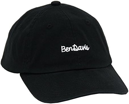 [Ben Davis] BEN DAVIS Cap Low Cap Hat Cotton One Size Fits All Men Women BDW-9433A bendavis2-511 (Black)