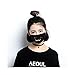 Fomei 5 Pack Exo Unisex Cotton Blend Anti Dust Face Mouth Mask Black for Man Woman