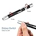 CASTNOO LED Penlight Flashlight, 2 In1 One White Light One Black Light Flashlight (Pack of 3)