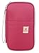 iSuperb Portable Passport Wallet Travel Zipper Waterproof Passport Holder Organizers Storage Large Capacity Clutch Pouch Compartment for Women Men