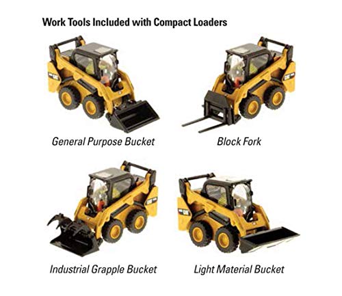 Caterpillar 1:50 259D Compact Track Loader, Construction Vehicle Model High Line Series 85526 Excavator Truck Car Collection