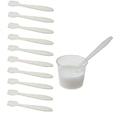 10 PCS Disposable Facial Cream Spatulas, Makeup