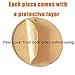 JINMURY 100 Pieces 2'' Diameter Clear Acrylic Keychain Blanks Discs with Hole, Perfect for DIY Acrylic KeyChains, Bag Tags, Gift Tags, Christmas Ornaments, 1/8