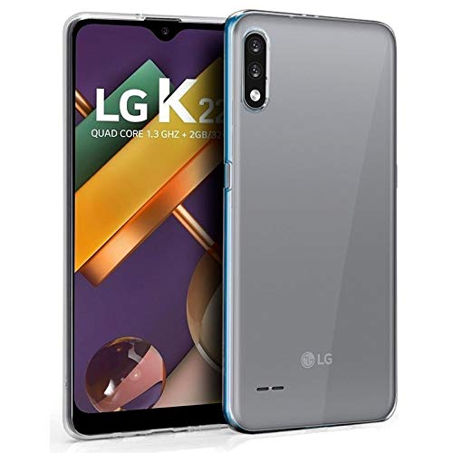 Cool Silicone Case for LG K22 (Transparent)