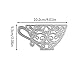 Bottone Tea Cup Cutting Dies Stencil DIY Scrapbooking Album Paper Card Embossing Craft