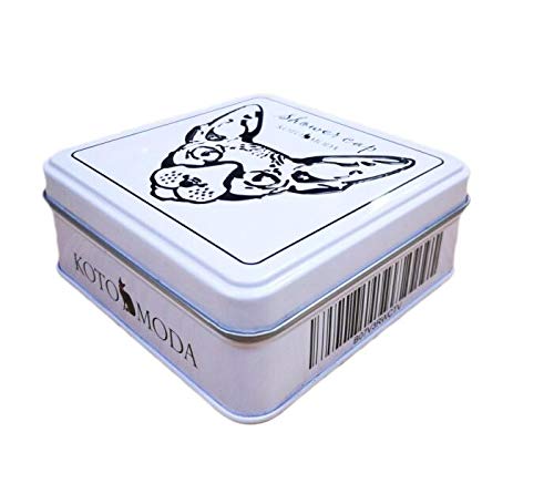 Kotomoda Shower Caps for Sphynx Cats and Other Hairless Cats in a Tin Gift Box