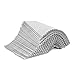 JUANYA 50pcs Jewelry Cleaning Cloth Polishing Cloth for Sterling Silver Gold Platinum (Grey)