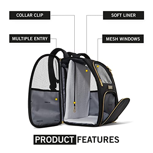 Cole Reaction Collapsible Travel Pet Carrier Soft MultiEntry