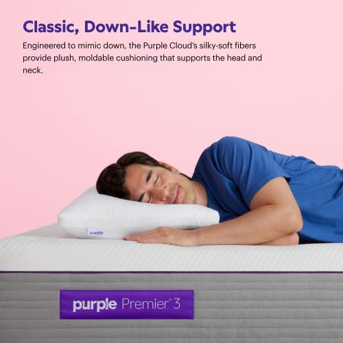 Purple Cloud Pillow (King) Pricepulse