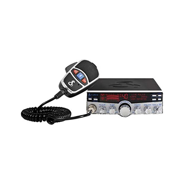 Cobra 29 LX Radio CB de 40 canales | Negro / Plateado