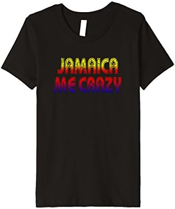 unisex-child Jamaica Me Crazy T-shirt Funny Jamaican Slang Humor Tee 12 Black