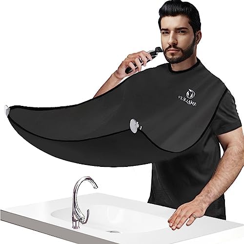 Beard Bib Men's Beard Hair Catcher for Shaving and Trimming Non
