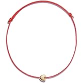 NAZ COLLECTION - Couple Heart Charm Bracelet w/Adjustable String - Friendship Bracelet, Kabbalah Protection Bracelet, Best Friend Birthday Gift, Amulet for Women Men Family Friends